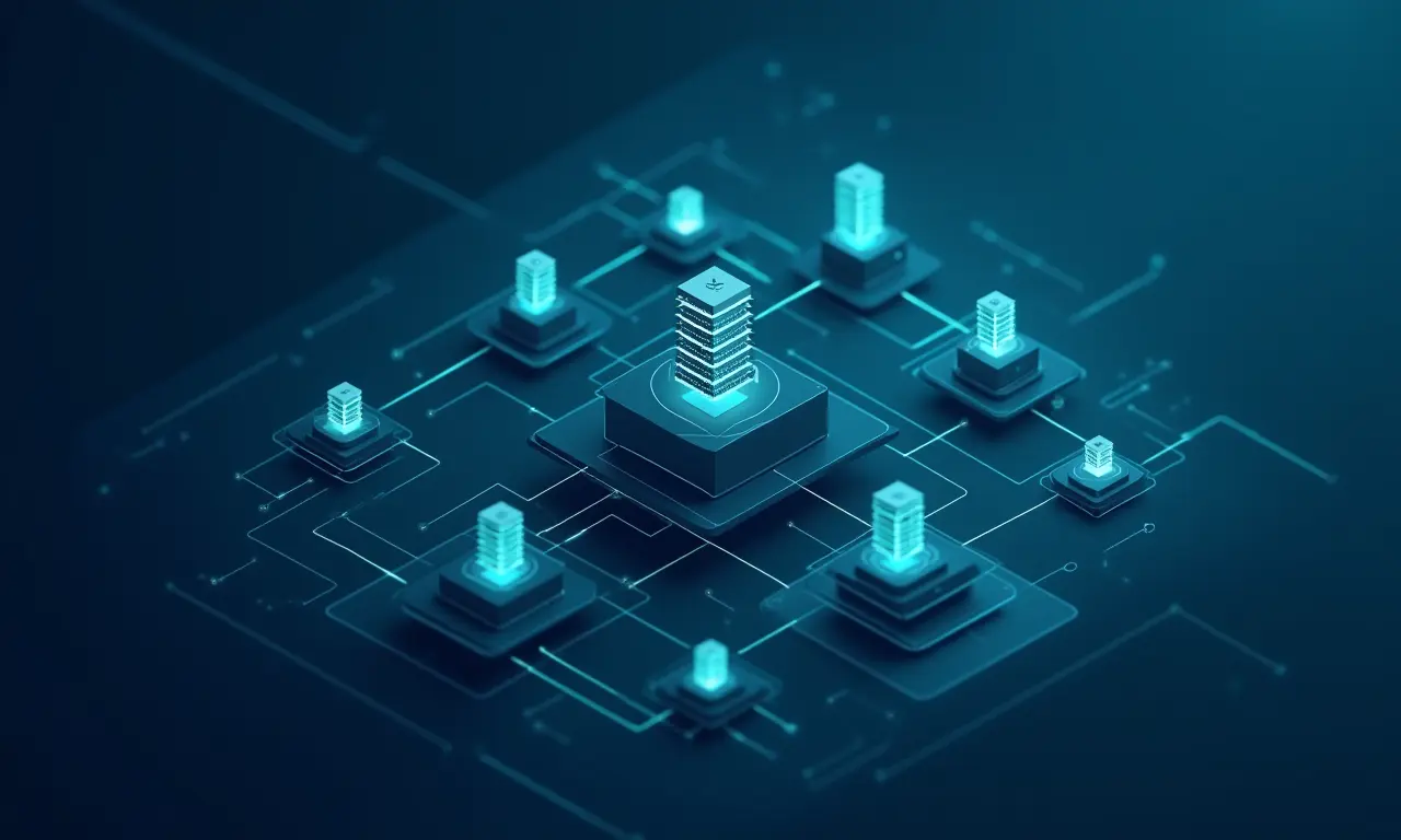 Diagrama de arquitectura del ecosistema de agentes IA mostrando la sincronización bidireccional entre fuente local, GitHub, symlinks y rsync hacia 8 CLIs